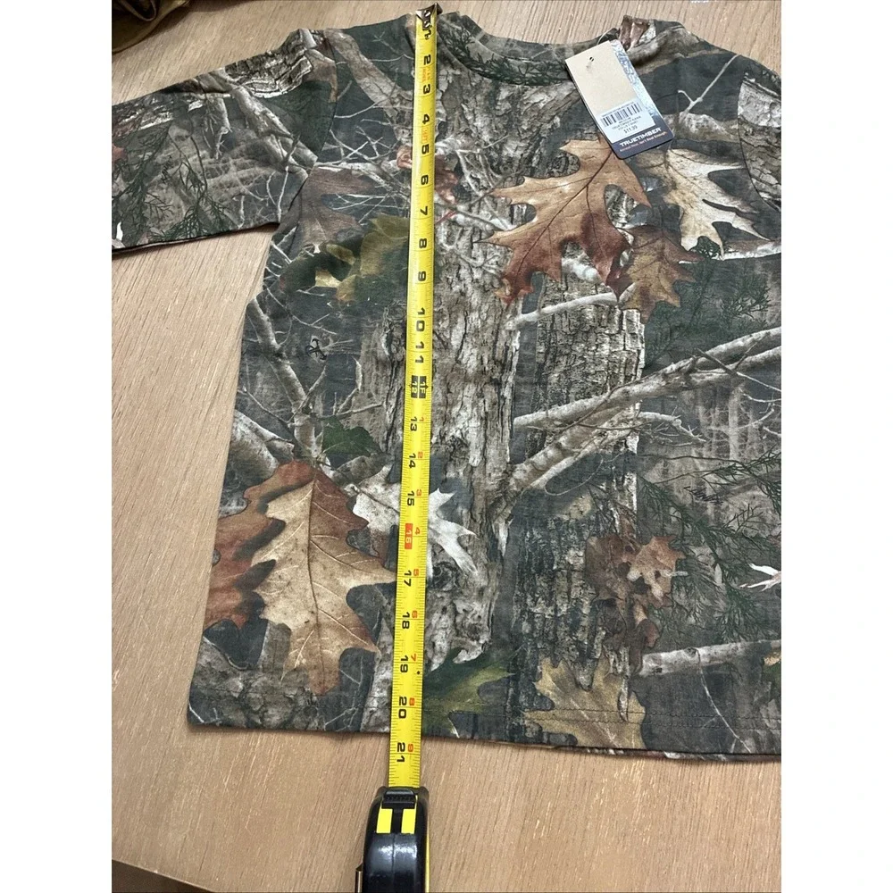Red Head T-Shirt Long Sleeve Camo Kana True Timber Youth M Lot Of 2 NWT Bass Pro